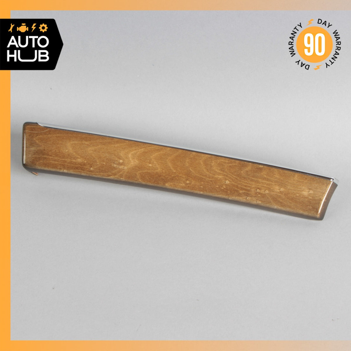 03-09 Mercedes W211 E350 E55 AMG E550 Dashboard Dash Left Molding Trim Wood OEM - photo 1