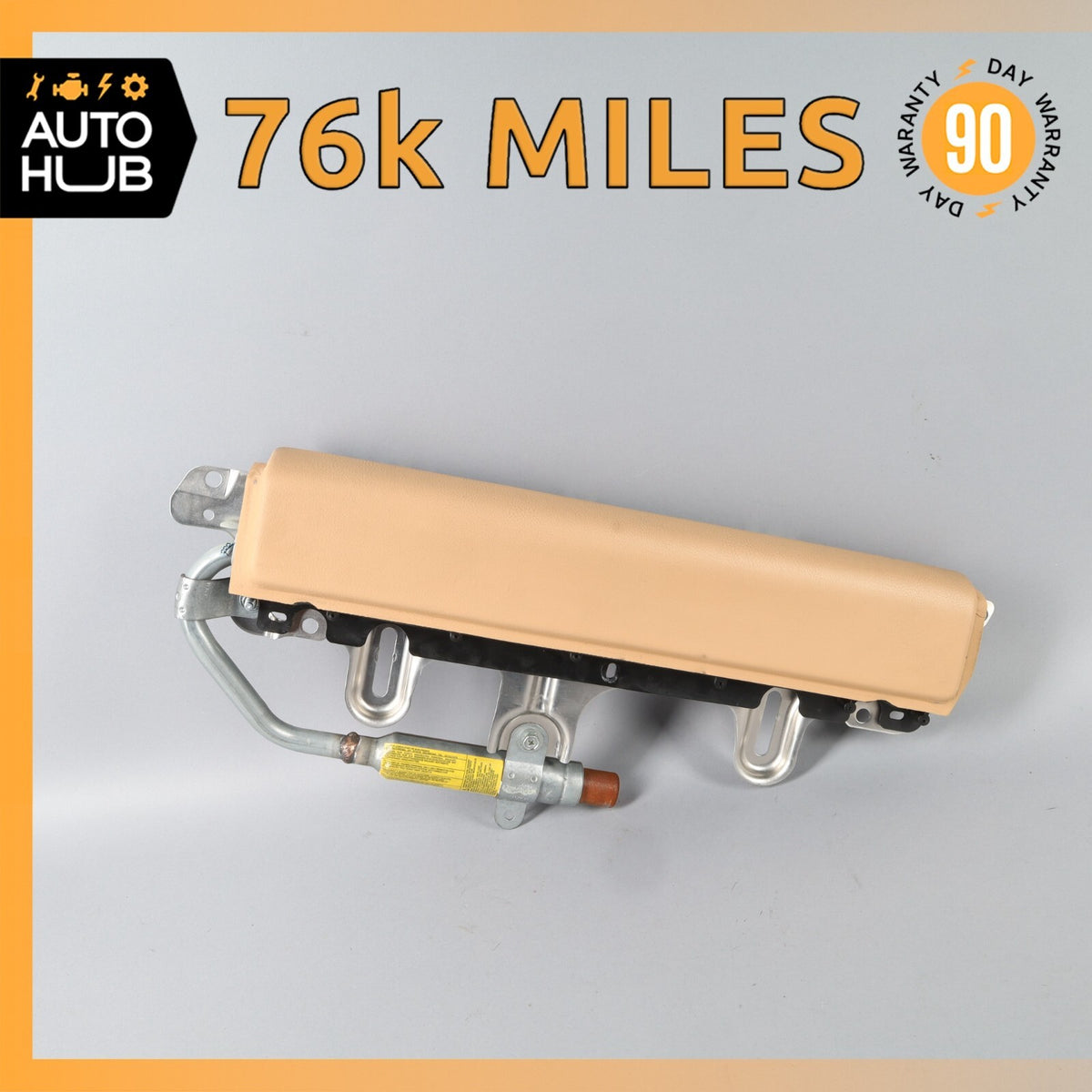 08-14 Maserati GranTurismo M145 Right Side Door Airbag SRS w/Cover Beige OEM 76k - photo 1