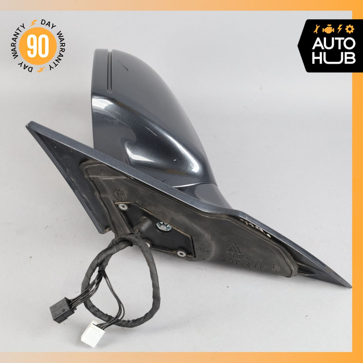 09-12 Mercedes R230 SL550 SL63 Left Side Rear View Door Mirror OEM 70k - photo 5