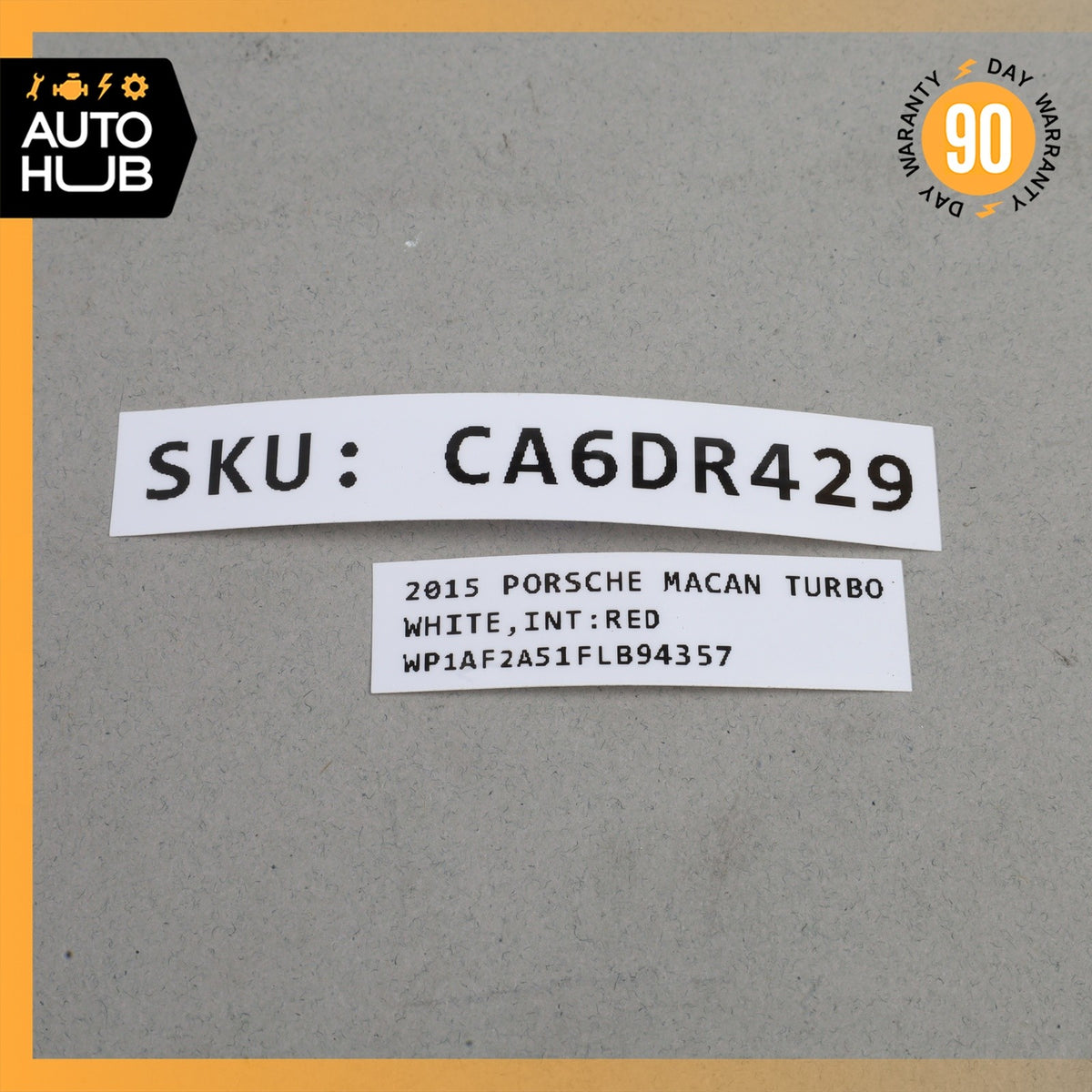10-18 Porsche Macan Cayenne Rear Left or Right Door Speaker 7PP035710C OEM - photo 9