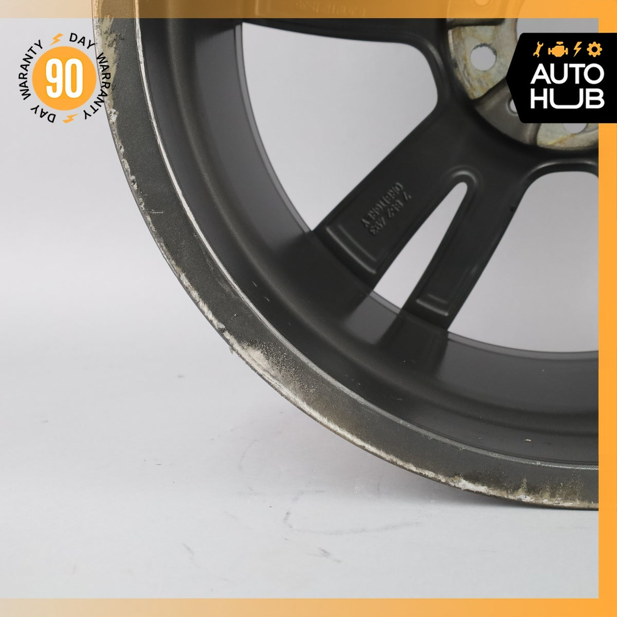 BMW F30 335i 340i 430i 8 x 19 19" Style 442 Front Wheel Rim Polished Gray OEM - photo 12