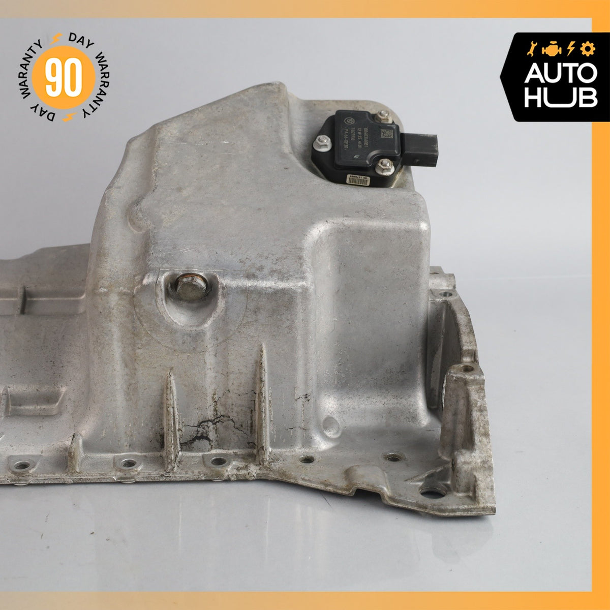 06-13 BMW E60 528i Z4 128i 3.0L N52B30 Engine Motor Lower Oil Pan 7552414 OEM - photo 4