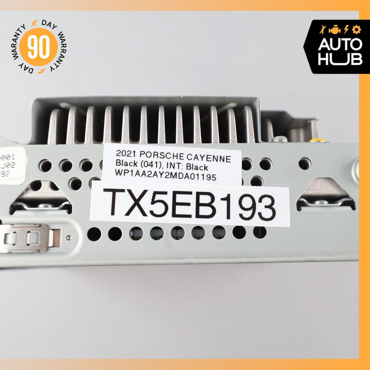 19-21 Porsche Cayenne 9Y0 Radio Navigation Receiver Unit OEM - photo 10