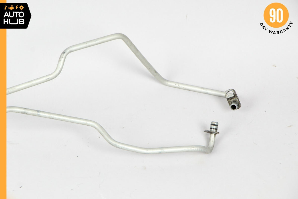 10-13 Mercedes W221 S400 Transmission Oil Cooler Line Hose Pipe Set of 2 OEM - photo 9