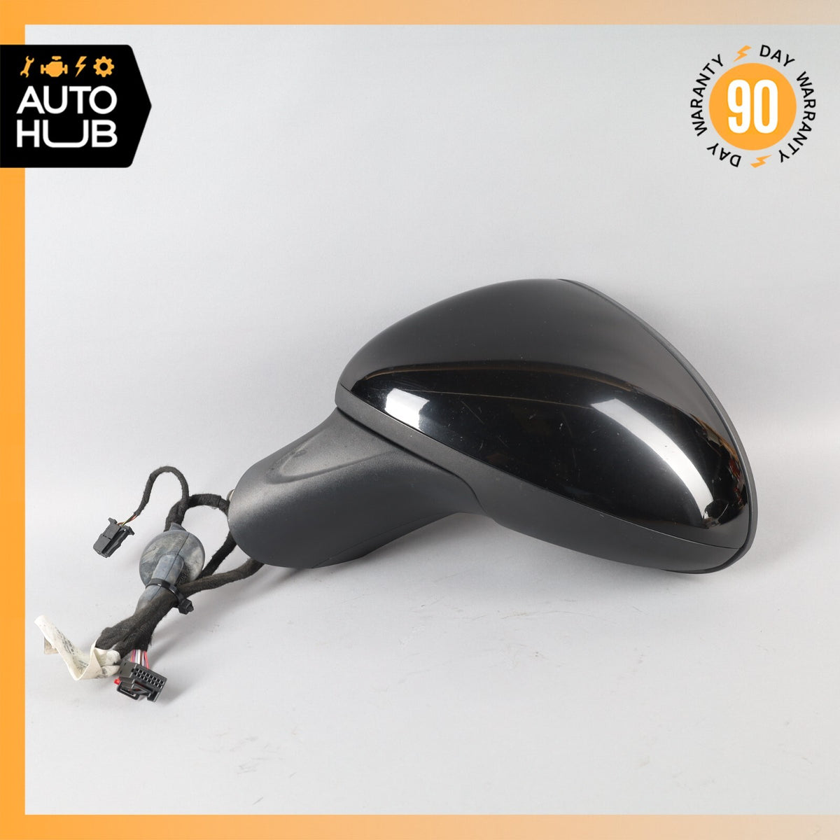 11-14 Porsche Cayenne 958 Hybrid S Left Side Rear View Door Mirror w/Blind Spot - photo 3