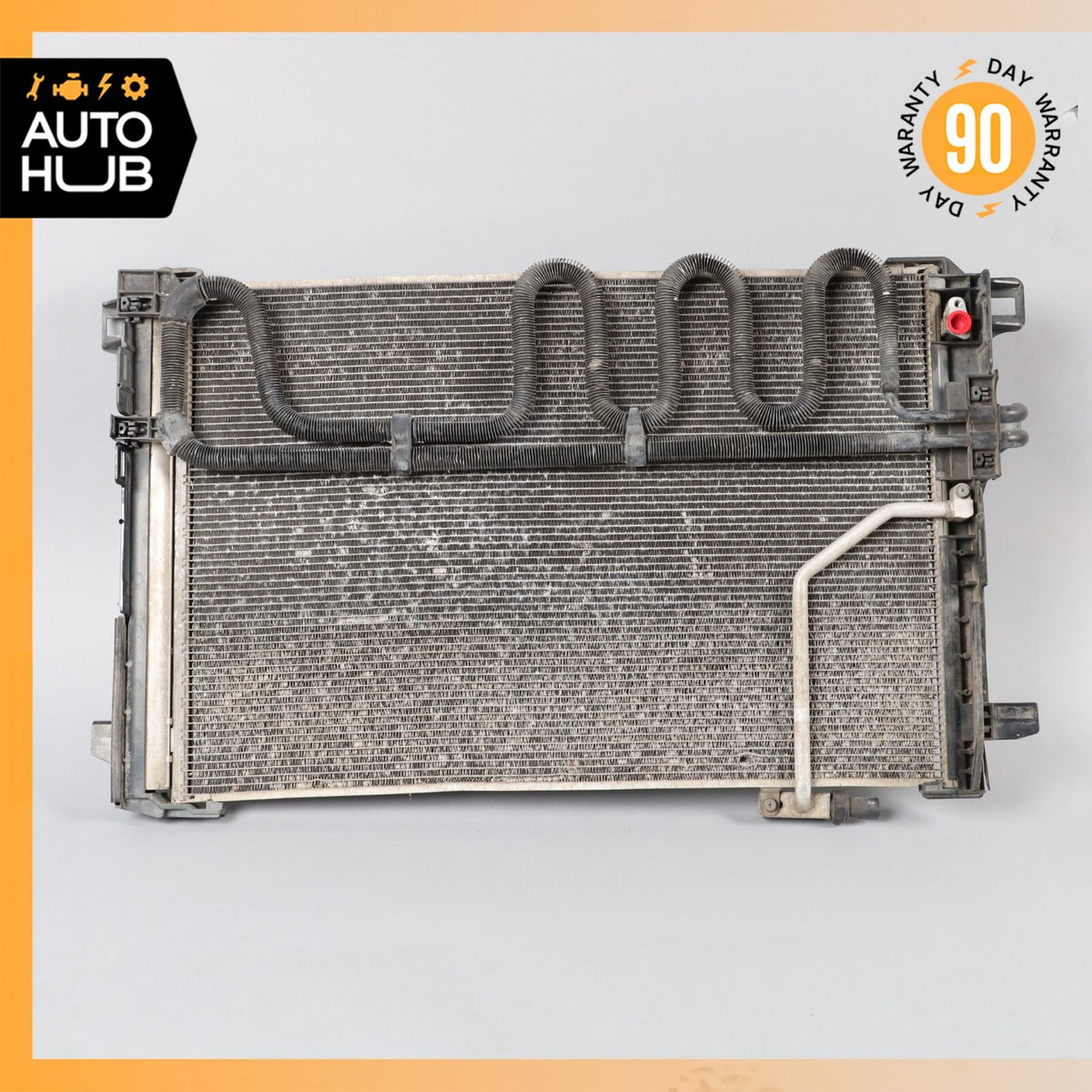 08-17 Mercedes W207 E350 C350 AC A/C Air Condenser Steering Oil Cooler OEM - photo 2