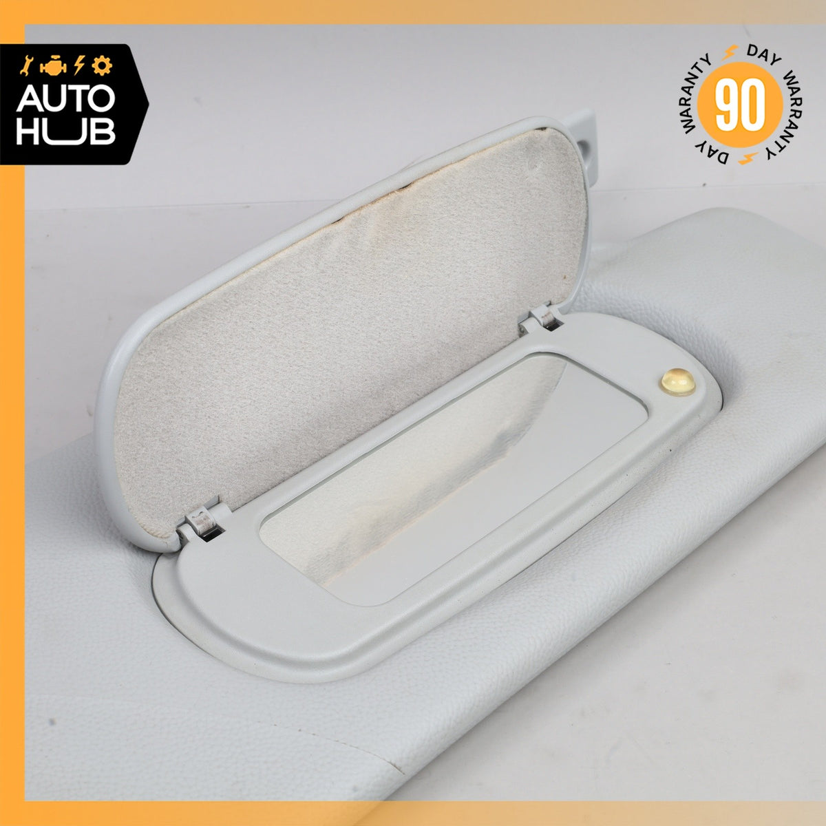 03-06 Mercedes R230 SL500 SL55 AMG Right Passenger Side Sun Visor Shade Gray OEM - photo 6