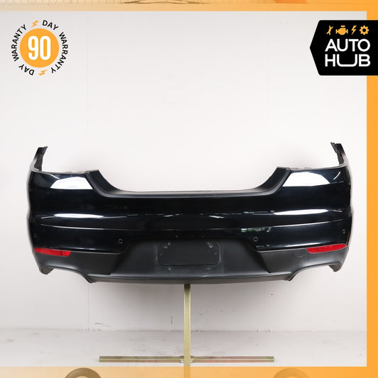 14-16 Porsche Panamera 970 Rear Bumper Cover Black OEM - photo 1