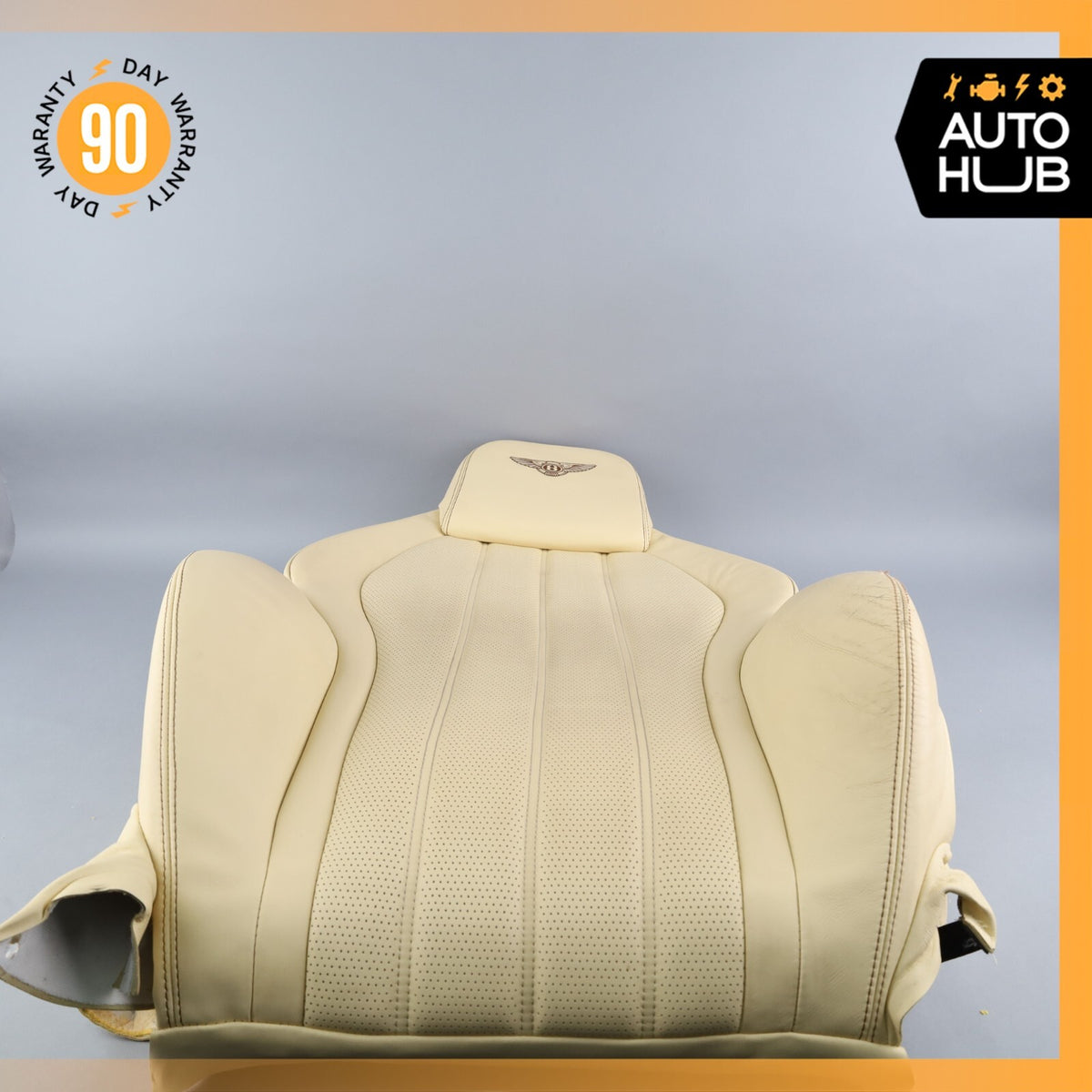 12-15 Bentley Continental GT GTC Front Left Driver Top Upper Seat Cushion OEM - photo 20