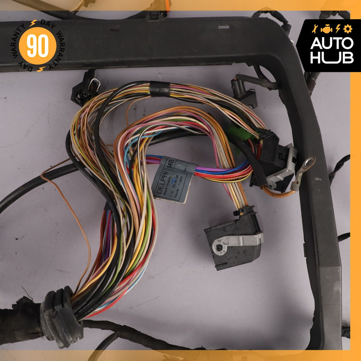 99-02 Mercedes R129 SL500 Engine Motor Cable Wire Wiring Harness 1295409433 OEM - photo 7