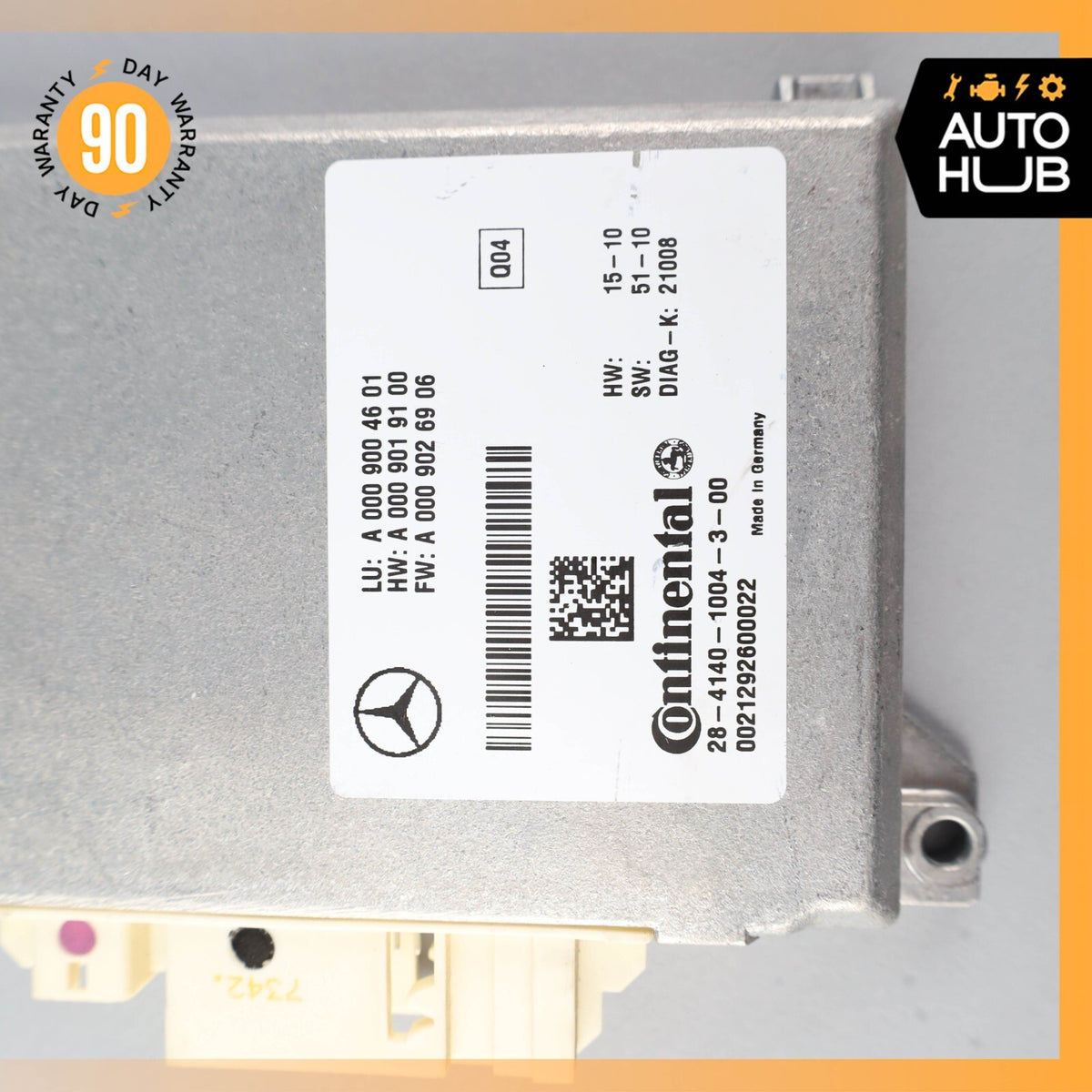 12-14 Mercedes W221 S550 S63 CL550 Distronic Adaptive Cruise Control Module OEM - photo 8