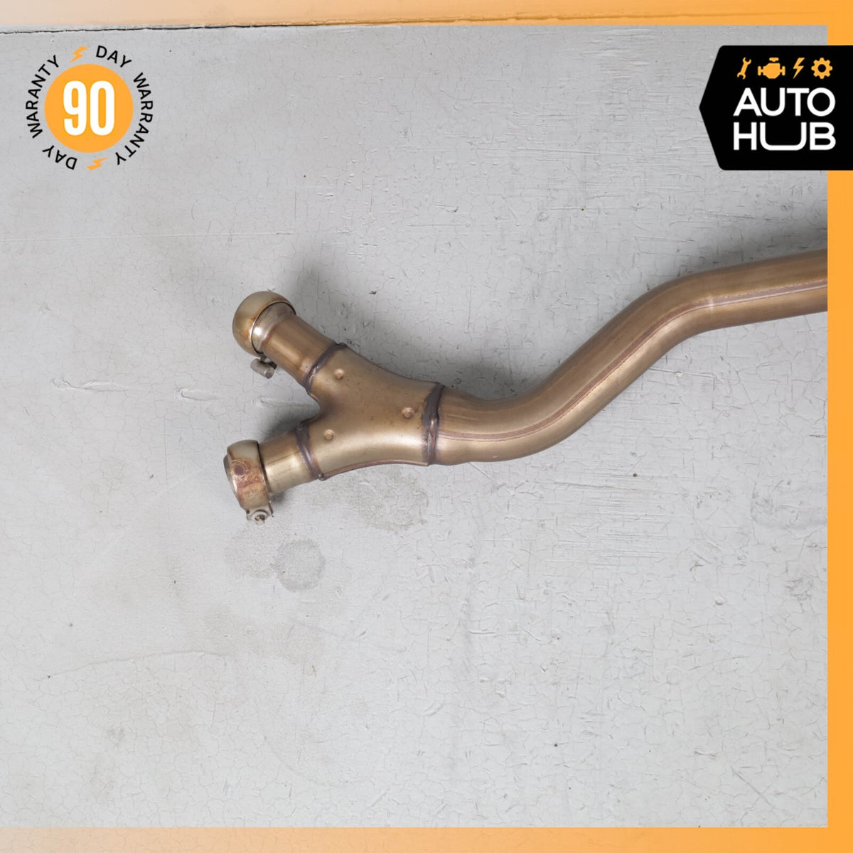 09-11 Mercedes W164 ML350 ML320 BlueTec Engine Exhaust Downpipe 1644902100 OEM - photo 8
