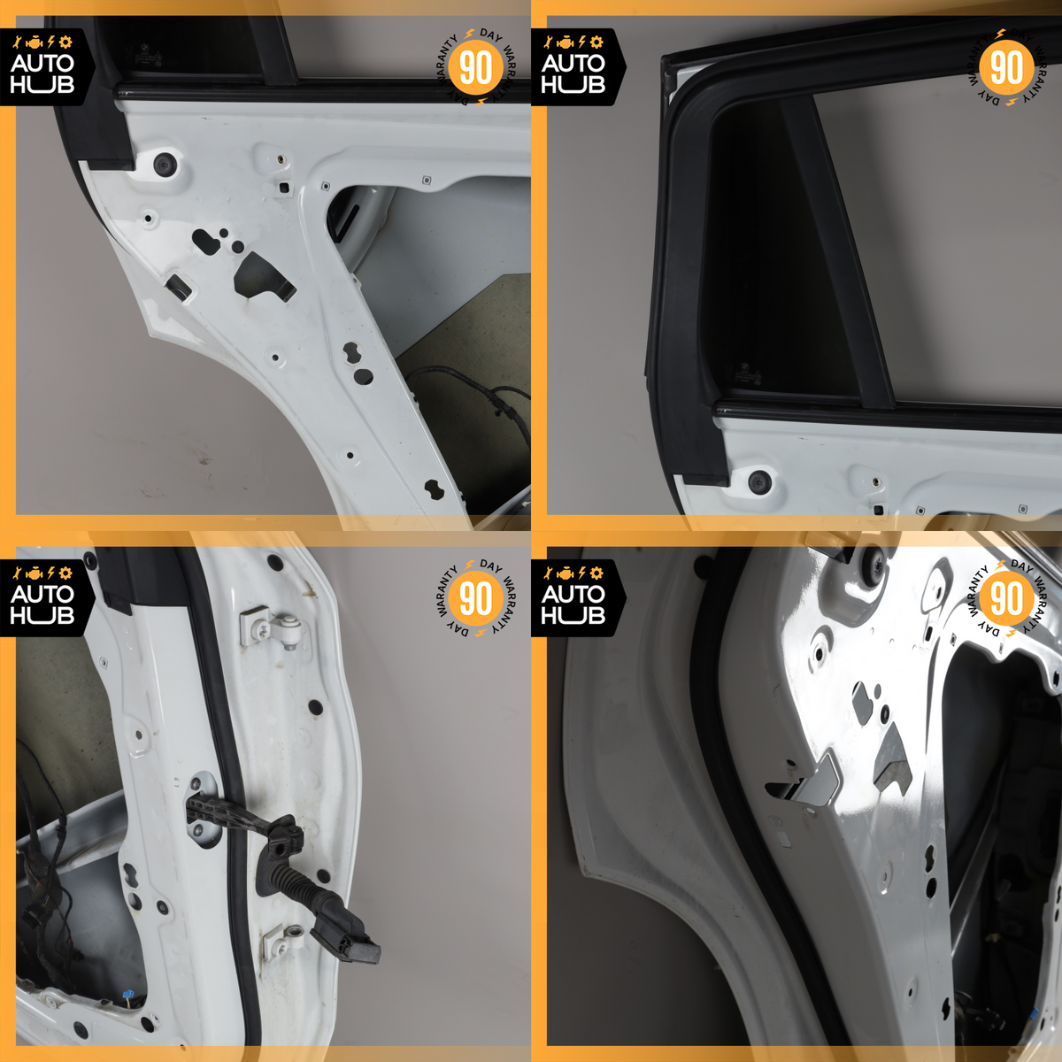 18-24 BMW G01 X3 Rear Left Driver Side Door Shell White OEM - photo 20