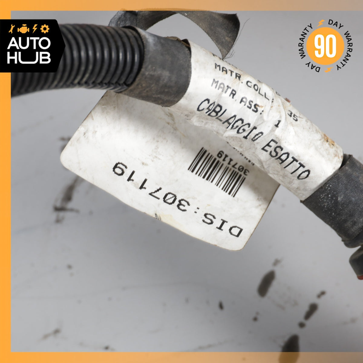 17-21 Maserati Levante S M161 3.0L Engine Alternator Starter Wire Harness OEM - photo 11