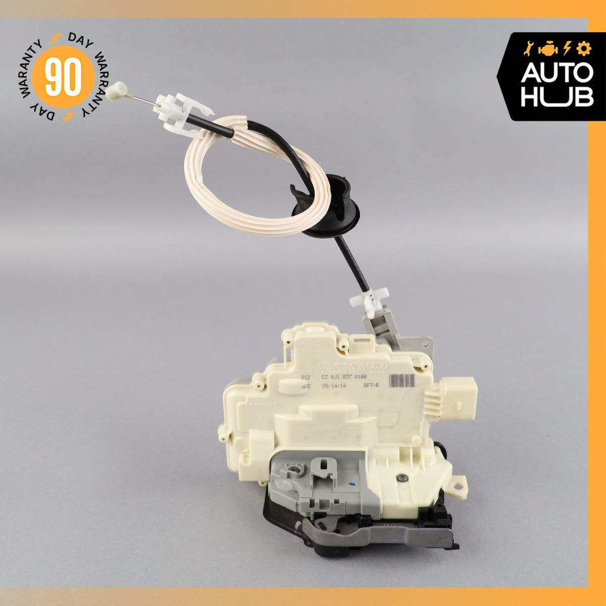 11-18 Porsche Cayenne 958 Front Right Side Door Lock Latch Actuator OEM - photo 2