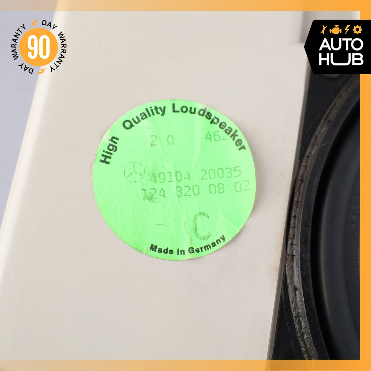 88-95 Mercedes W124 300CE E320 Front Right Door Speaker OEM - photo 14
