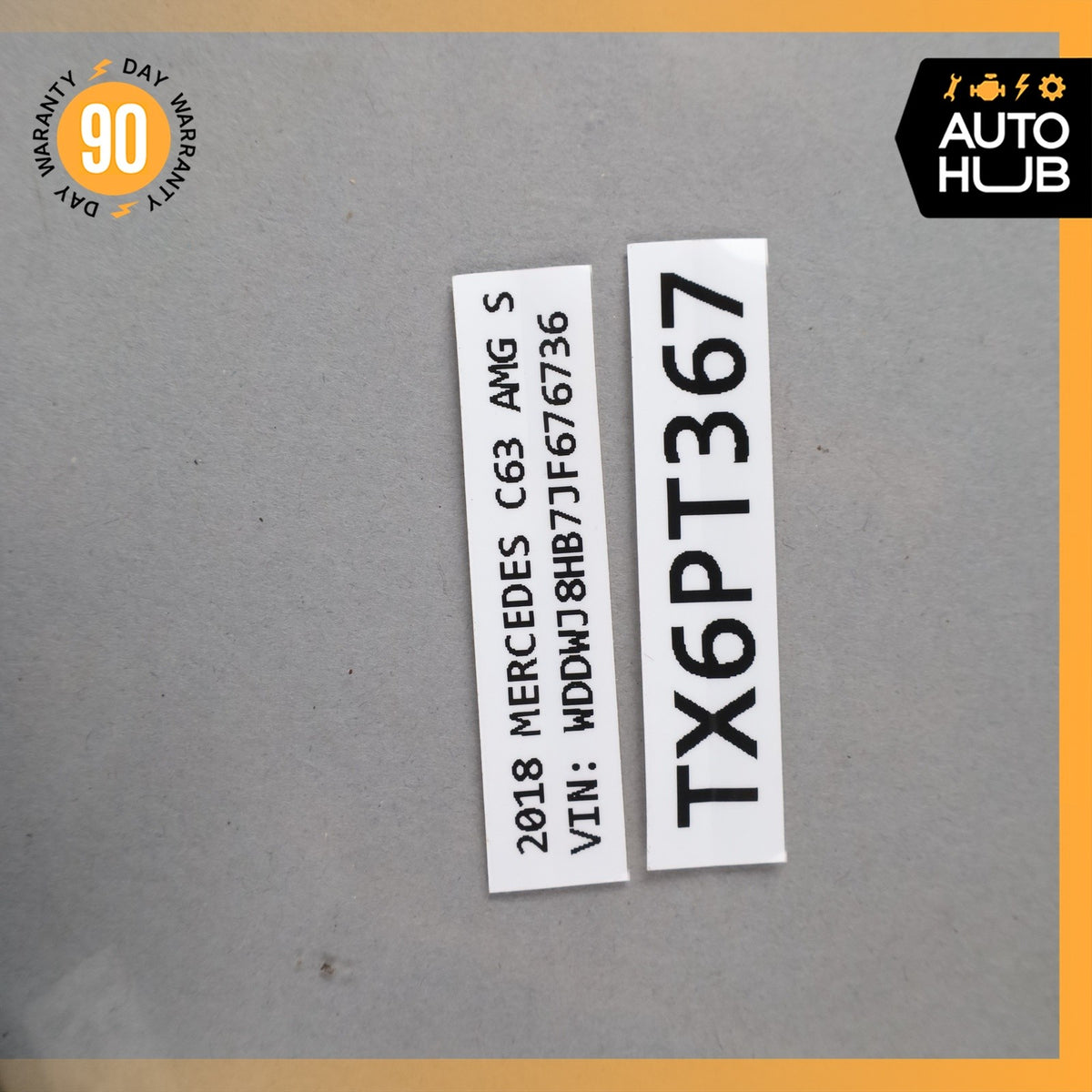 Mercedes W205 C63 AMG Right Side Seat Occupancy Sensor SRS Mat 2138700010 OEM - photo 7