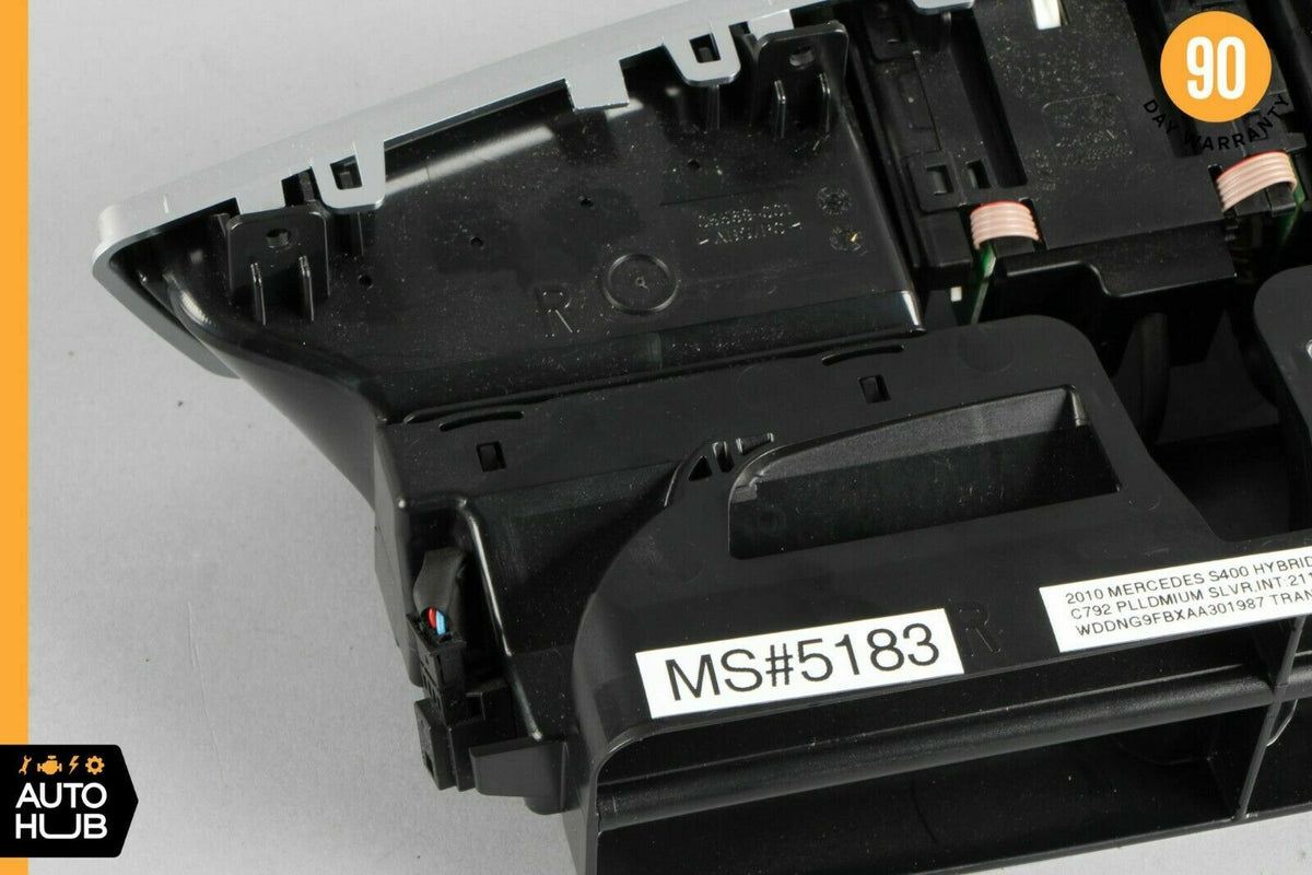 07-13 Mercedes W221 S400 S350 Center Dash Air AC A/C Heater Vent 2218300954 OEM - photo 10