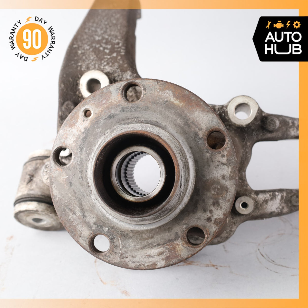 07-11 Bentley Continental GTC Rear Right Side Spindle Knuckle Hub OEM 62k - photo 10