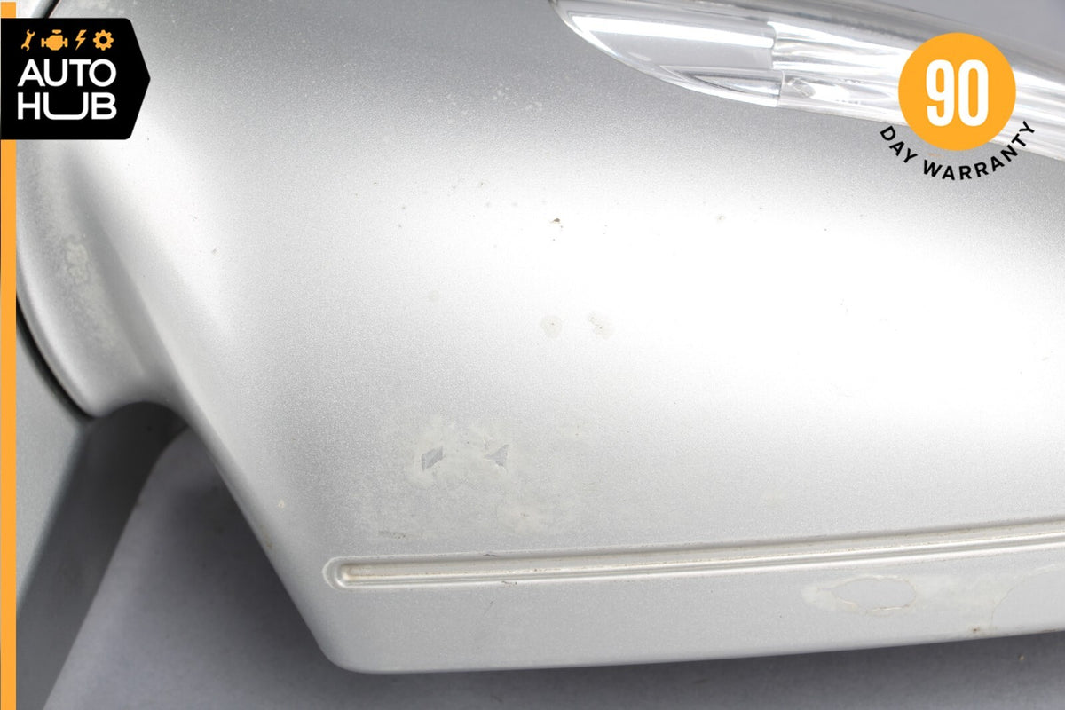 04-08 Mercedes R230 SL500 SL550 Right Side Rear View Door Mirror Silver OEM - photo 7