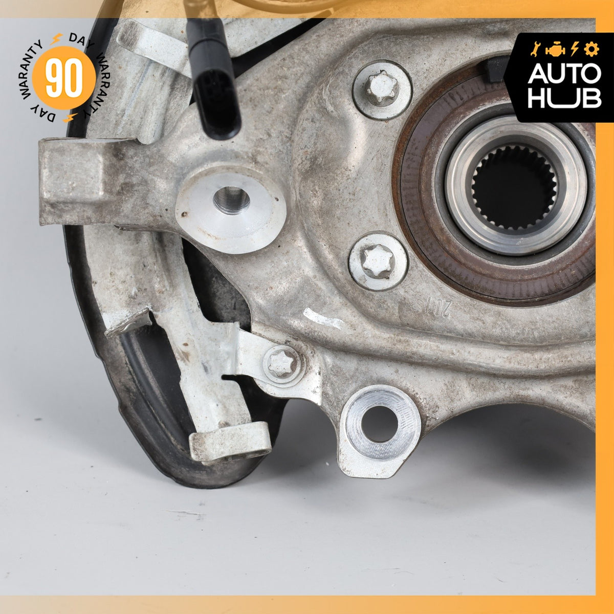 16-23 Mercedes W205 C43 C450 AMG Rear Left Driver Side Spindle Knuckle Hub OEM - photo 10