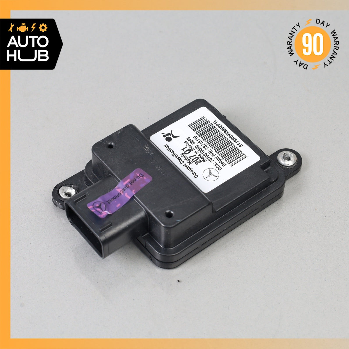 10-14 Mercedes W207 E550 C350 C300 Seat Occupancy Sensor Mat SRS Module OEM - photo 2