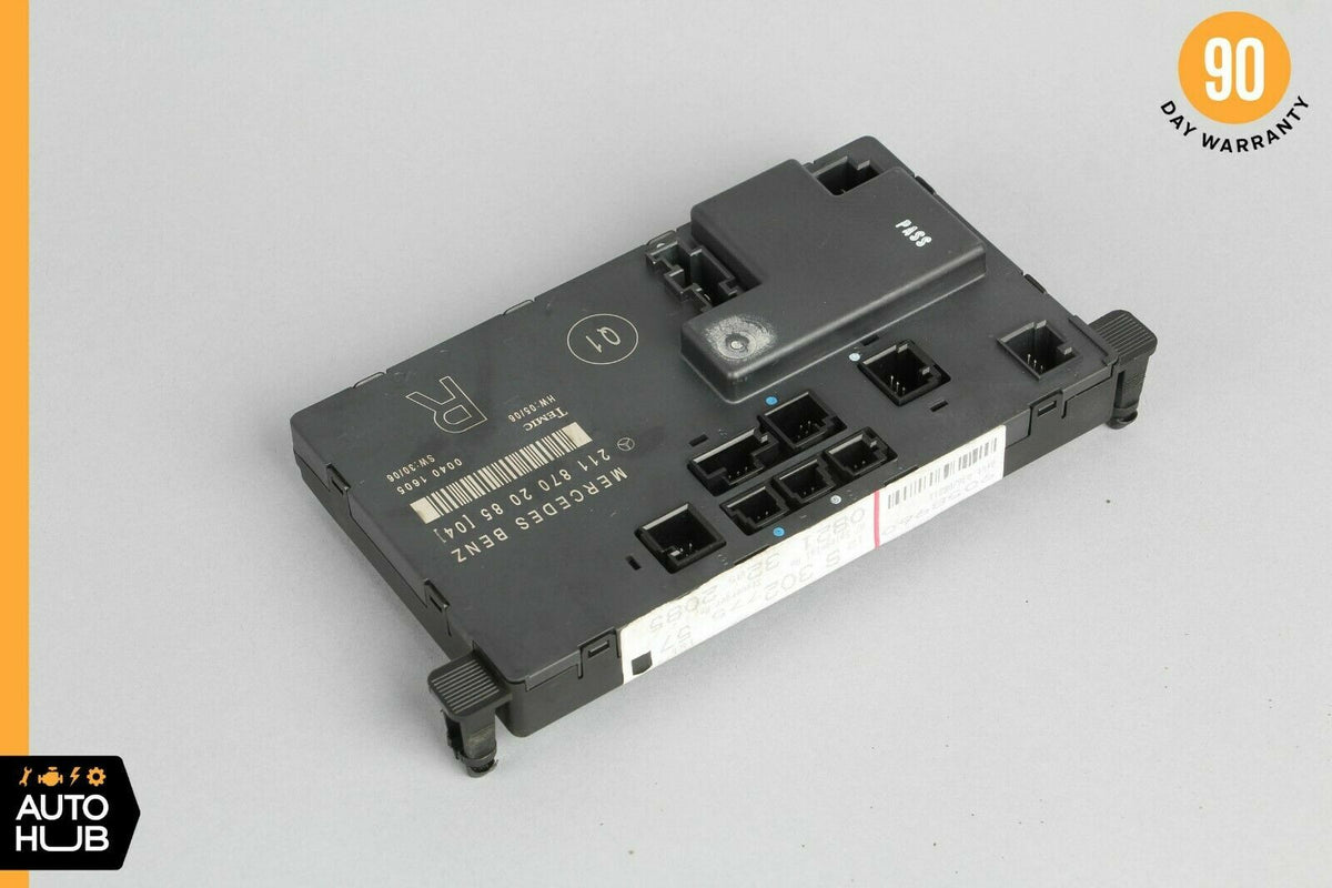 03-09 Mercedes W211 E350 E550 Front Right Passenger Door Control Module OEM - photo 3