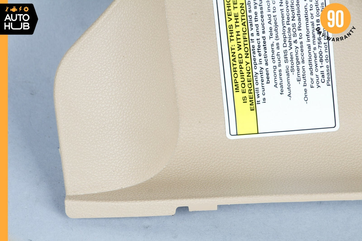06-12 Mercedes X164 GL450 ML450 Dashboard Dash Board Left Side Trim Beige OEM - photo 4