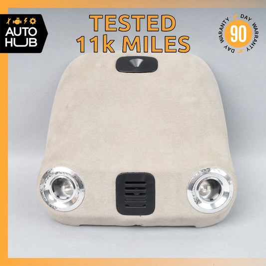 10-19 Aston Martin Rapide Overhead Dome Light Lamp Suede Beige OEM 11k - photo 1