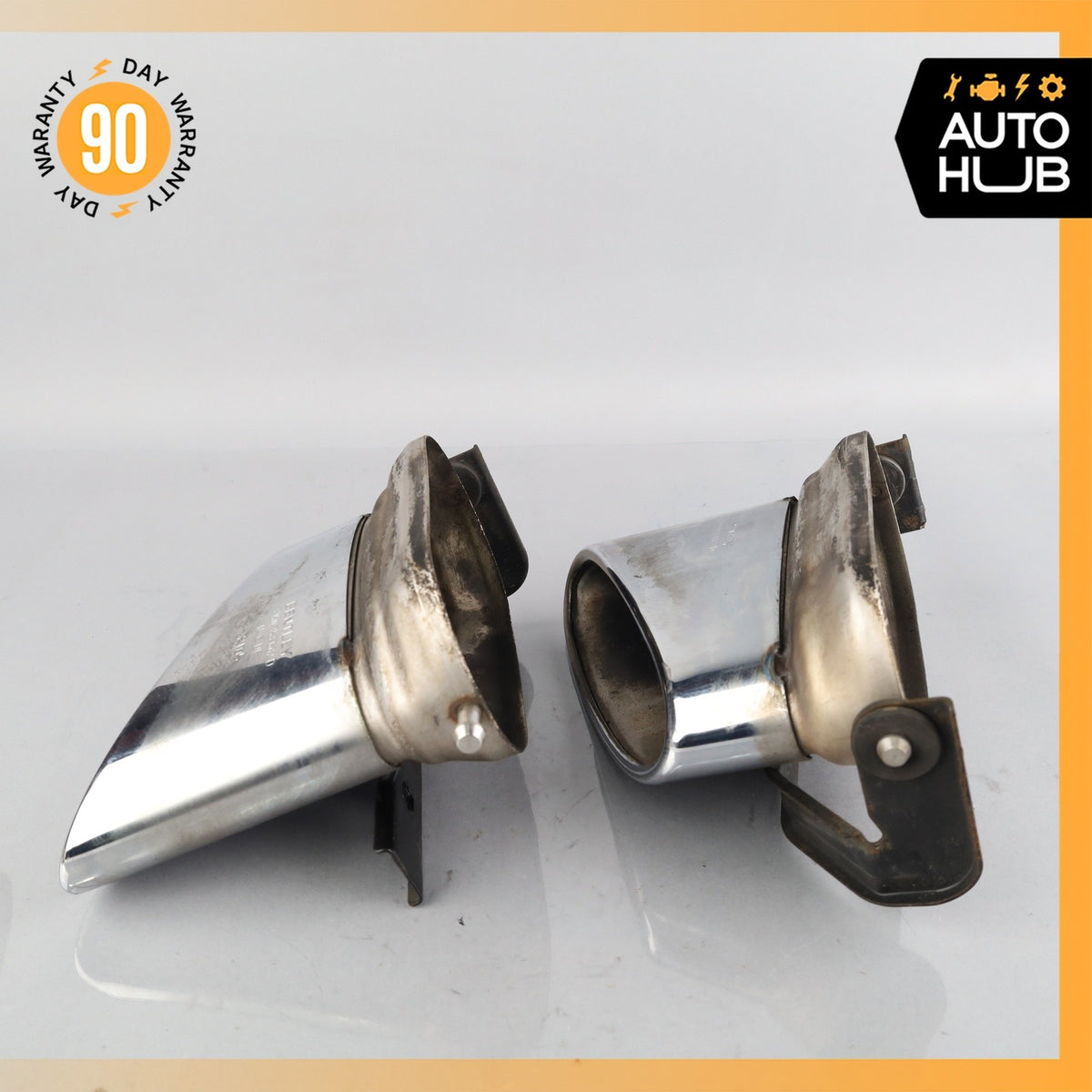 Bentley Continental Flying Spur Exhaust Muffler Tips Left & Right Set OEM - photo 4