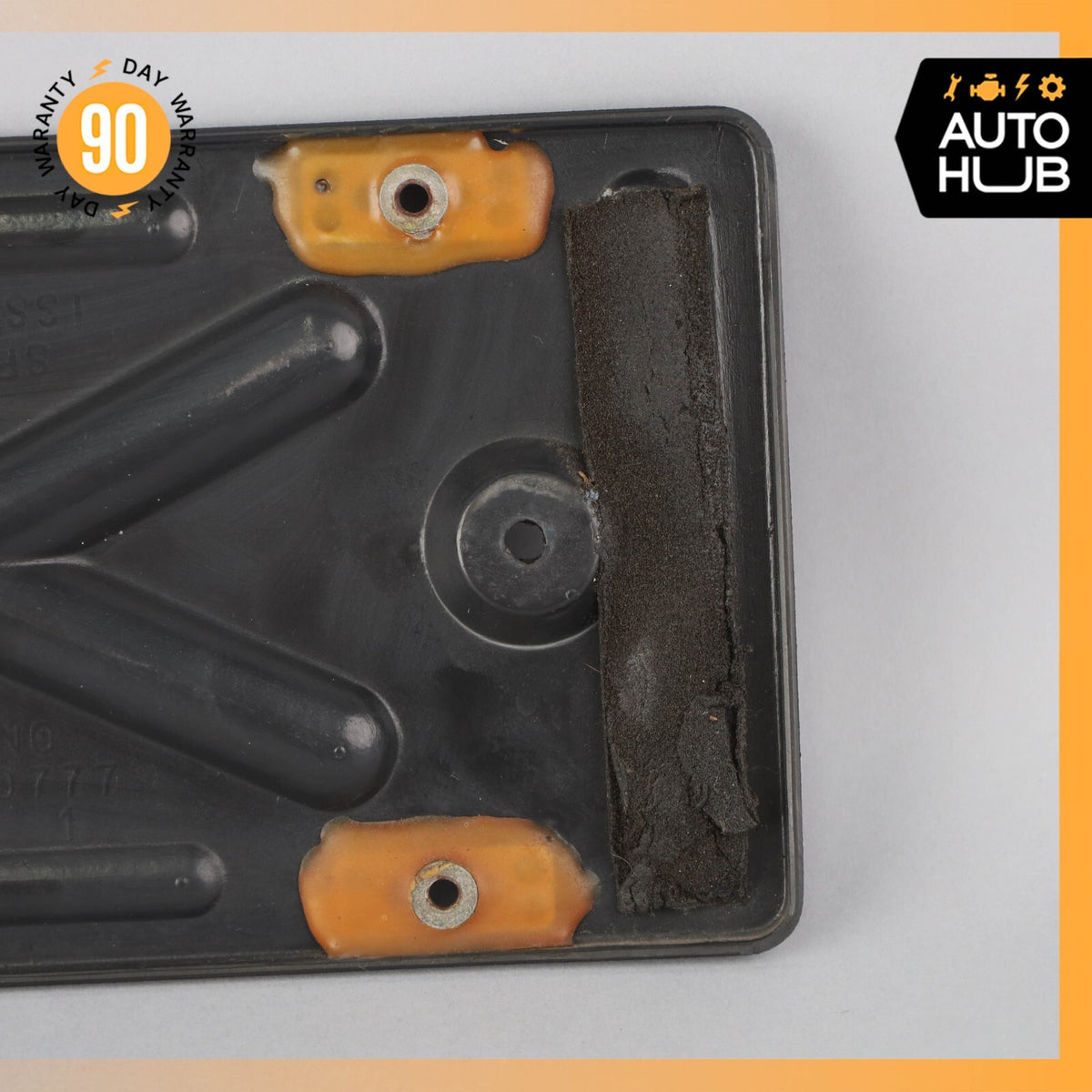 00-04 Aston Martin DB7 Vantage Rear Bumper License Plate Holder OEM 23k - photo 7