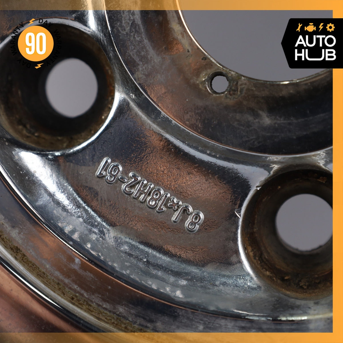 Bentley Arnage 8 x 18 18" Wheel Rim Chrome PD56208PA OEM - photo 8