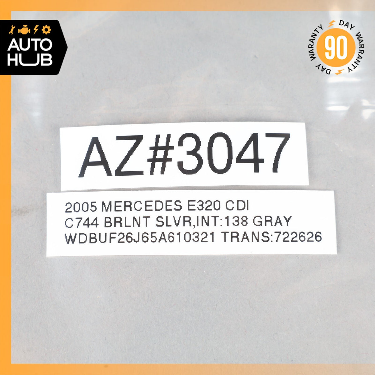 05-06 Mercedes W211 E320 CDI BlueTec Oxygen O2 Sensor Lambda 0035427218 OEM - photo 11