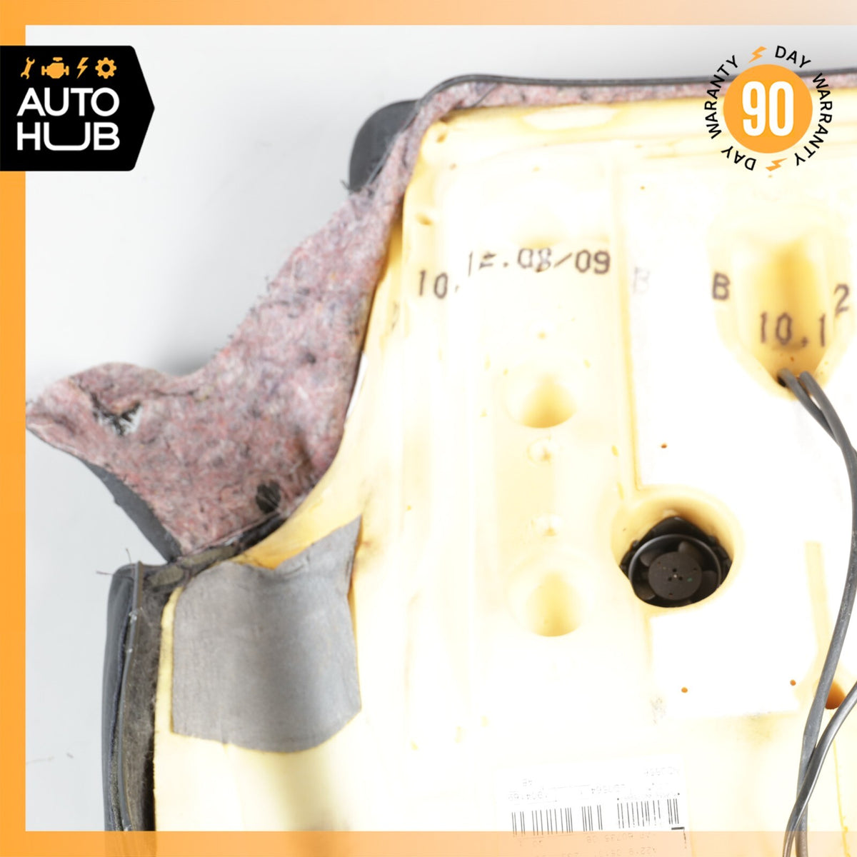 08-13 Mercedes W221 S63 AMG Front Left Driver Side Seat Cushion Lower Bottom OEM - photo 16