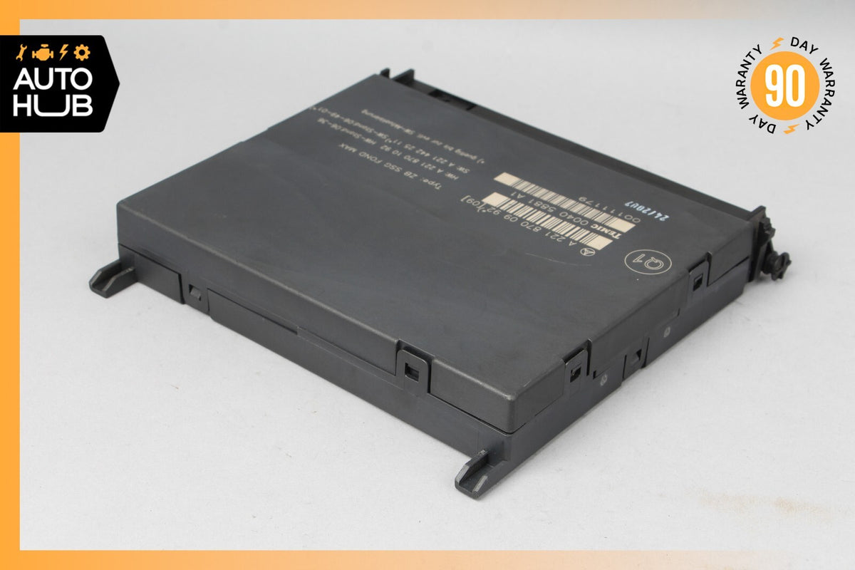 07-13 Mercedes W221 S600 S550 S63 Rear Seat Control Unit Module 2218700992 OEM - photo 5