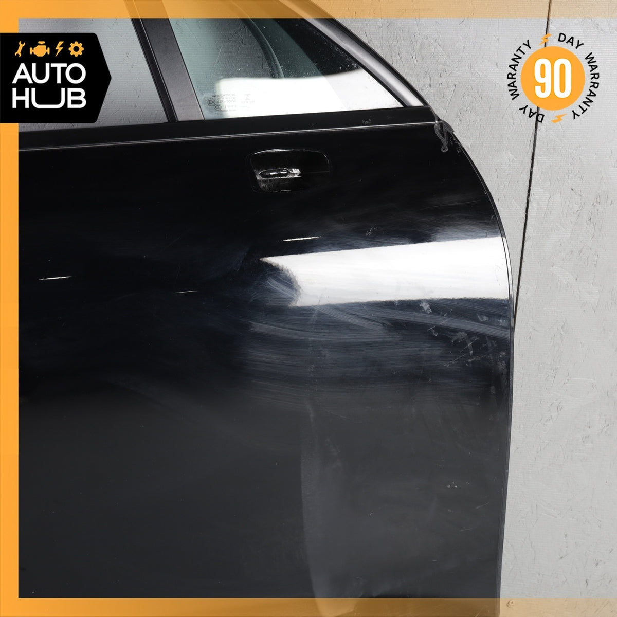 15-25 Porsche Macan 95B Front Right Passenger Side Door Shell Black OEM 89k - photo 7
