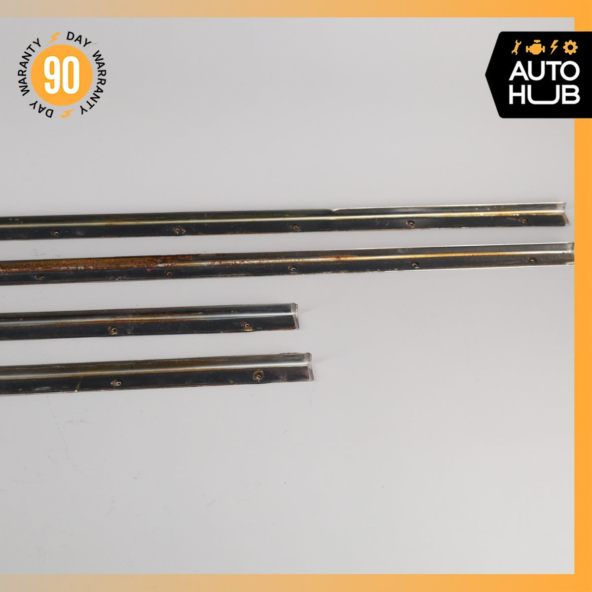 81-98 Rolls Royce Silver Spirit Spur Mulsanne Door Outer Step Sill Set OEM 22k - photo 18