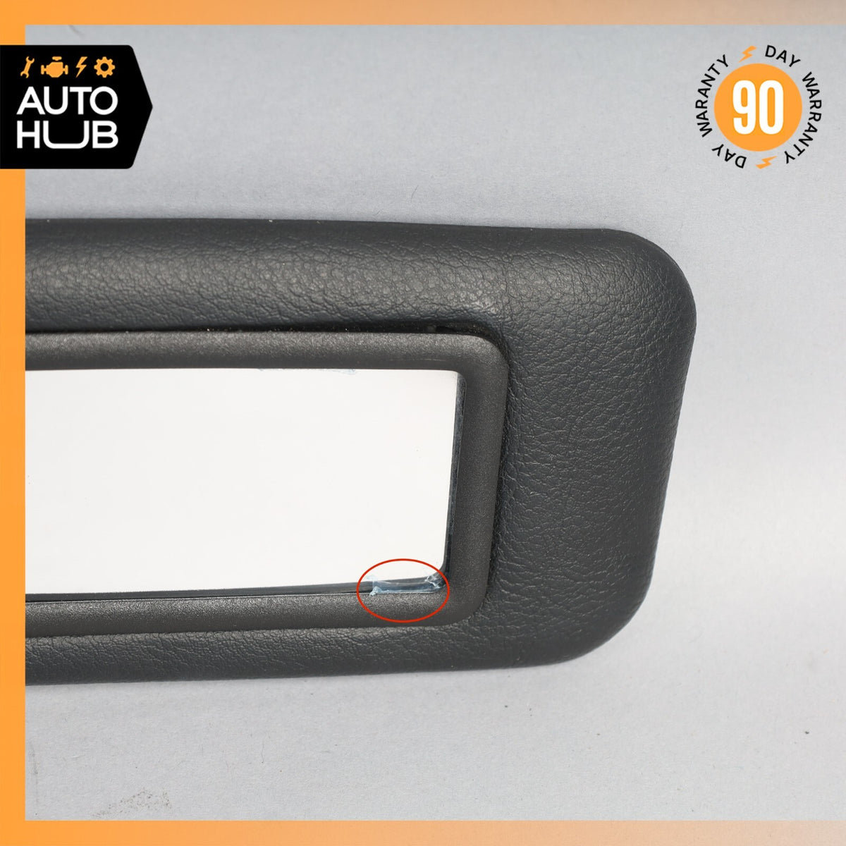 02-07 Maserati Spyder 4200 M138 GT Front Right Side Sunvisor Sun Visor Black OEM - photo 4