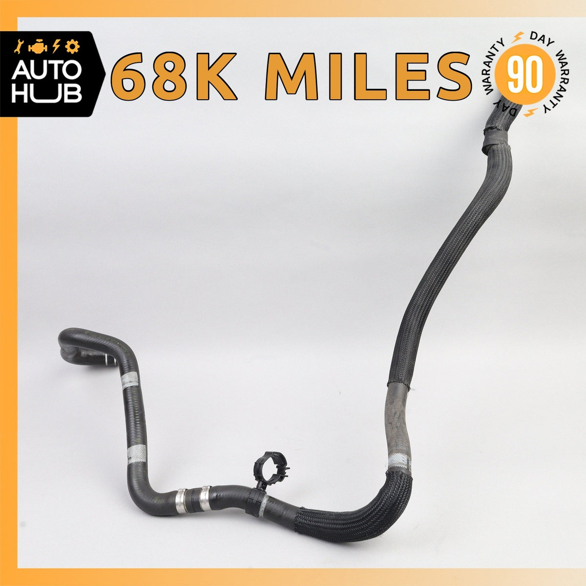 14-17 Maserati Ghibli M157 S Q4 Engine Radiator Cooling Hose Pipe OEM 68k - photo 1