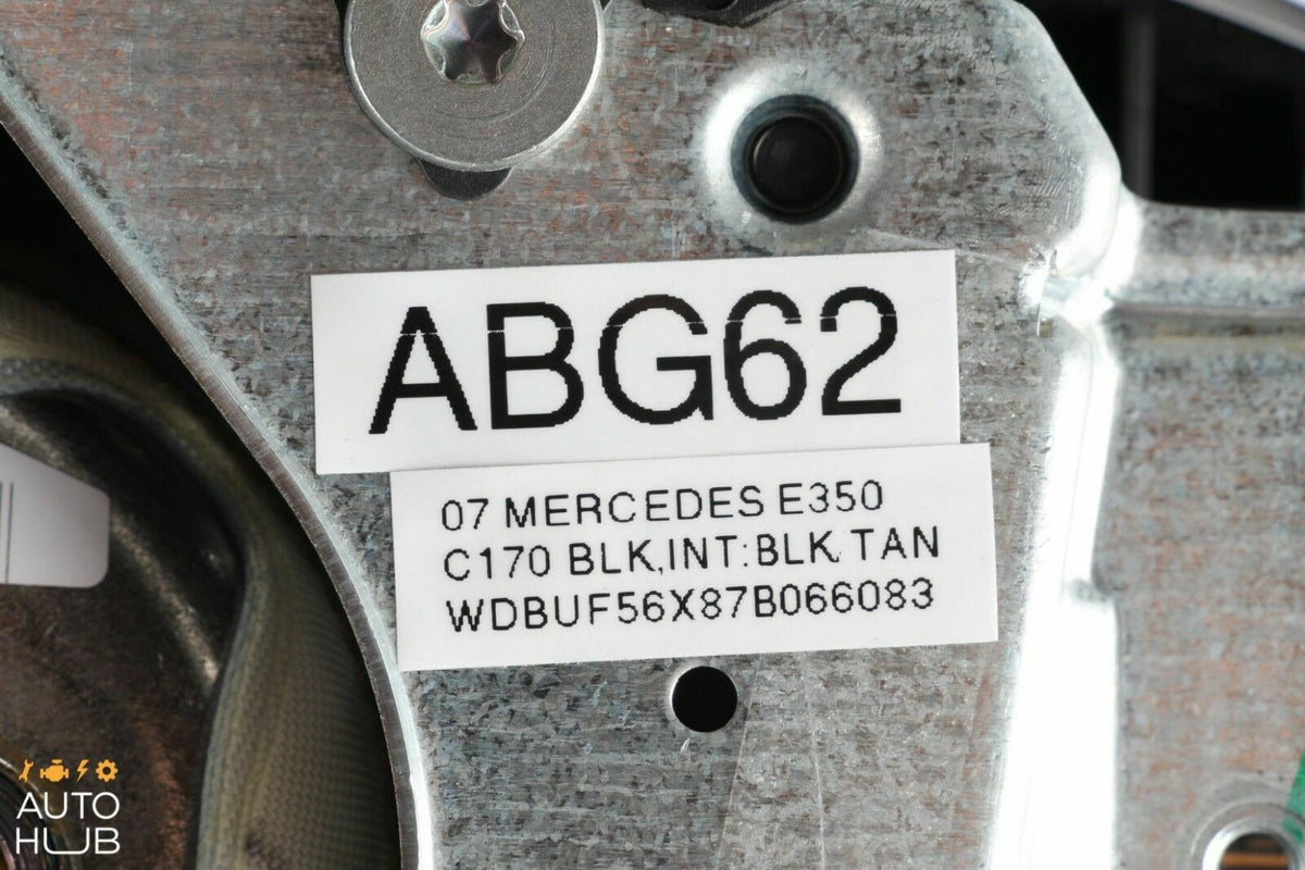 Mercedes W211 CLK500 E350 SL500 Steering Wheel Airbag Air Bag Black OEM - photo 12