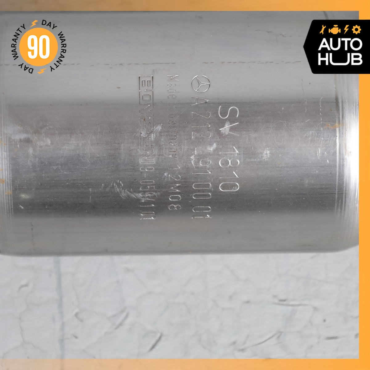 12-14 Mercedes W204 C250 M271 1.8L Center Medium Exhaust Pipe 2124910001 OEM 84k - photo 14