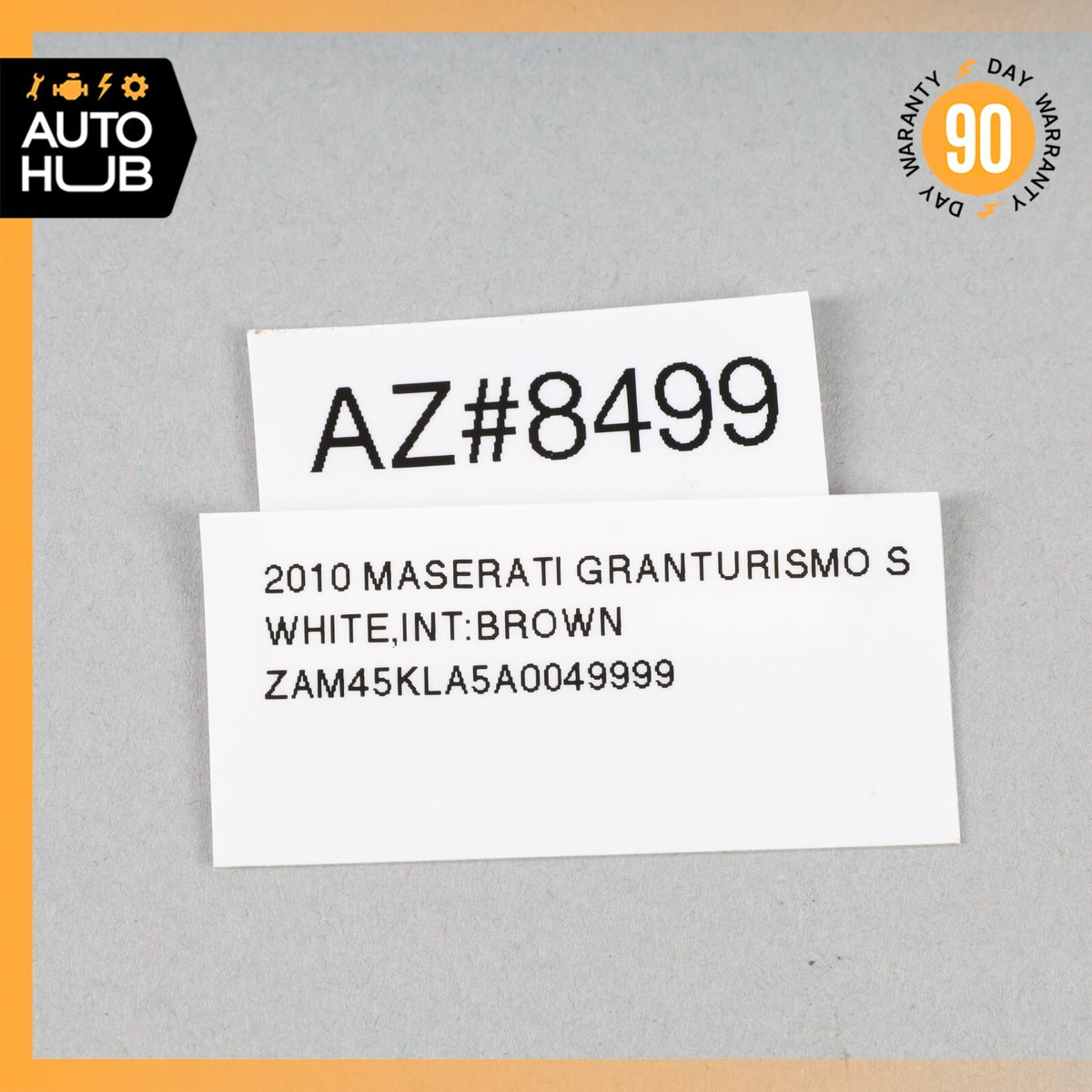 08-12 Maserati GranTurismo M145 Front Right or Left Seat Headrest Head Rest OEM - photo 10