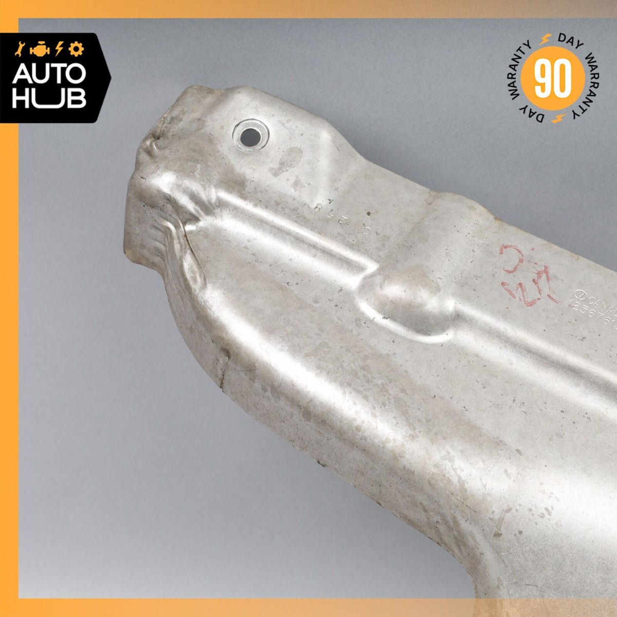 04-09 Cadillac XLR 4.6L V8 Right Exhaust Manifold Screening Plate Shield OEM - photo 2