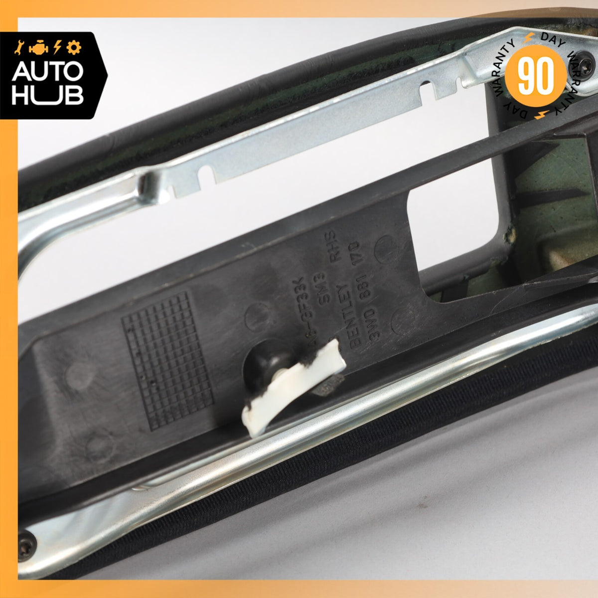 03-10 Bentley Continental GT GTC Front Right Side Seat Switch Cover Trim OEM - photo 14