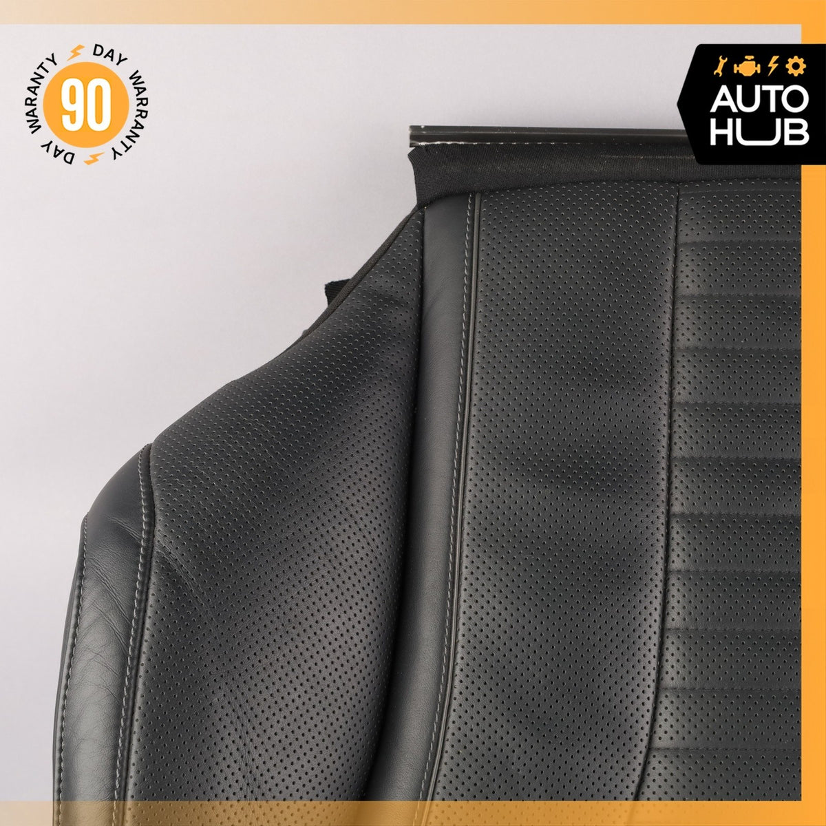 14-17 Mercedes W222 S550 Front Right Side Seat Cushion Lower Bottom Nappa OEM - photo 3
