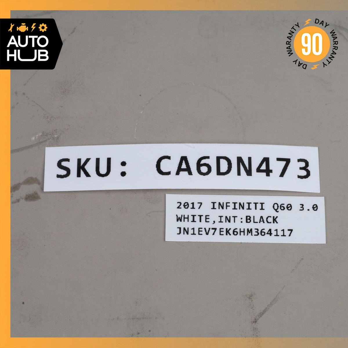 17-18 Infinity Q60 Navigation Control Module OEM 71k - photo 16