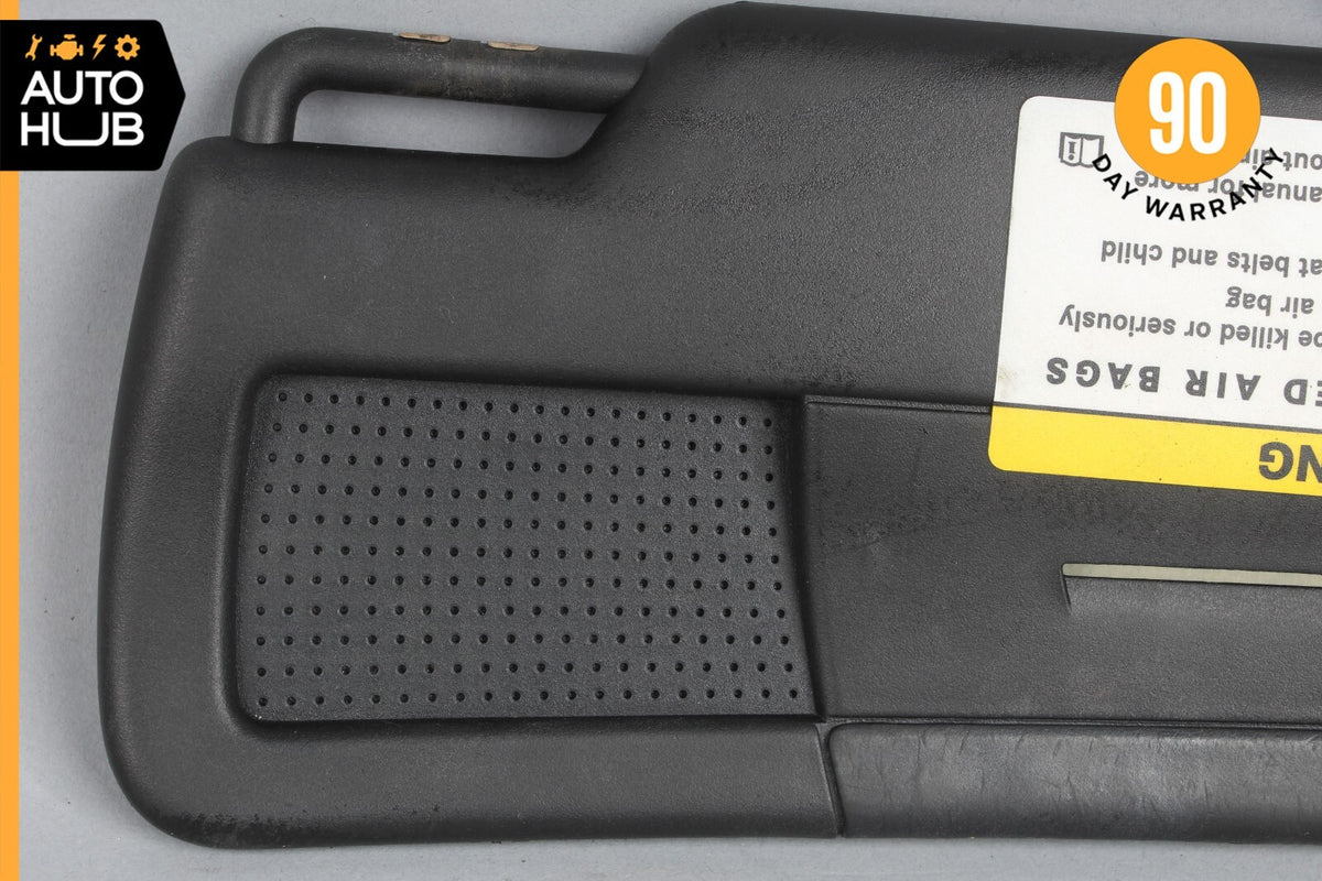05-11 Mercedes R171 SLK300 SLK350 Sun Visor Sunvisor Shade Left Driver Black OEM - photo 7