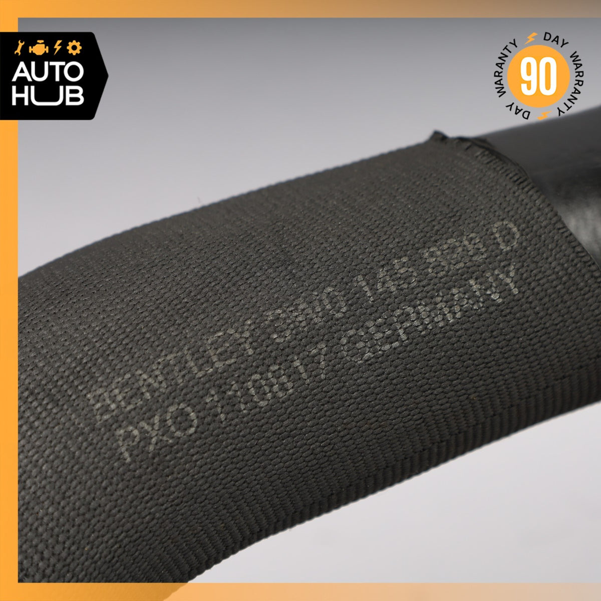 03-12 Bentley Continental GTC 6.0L W12 Left Side Intercooler Hose Pipe OEM 59k - photo 12
