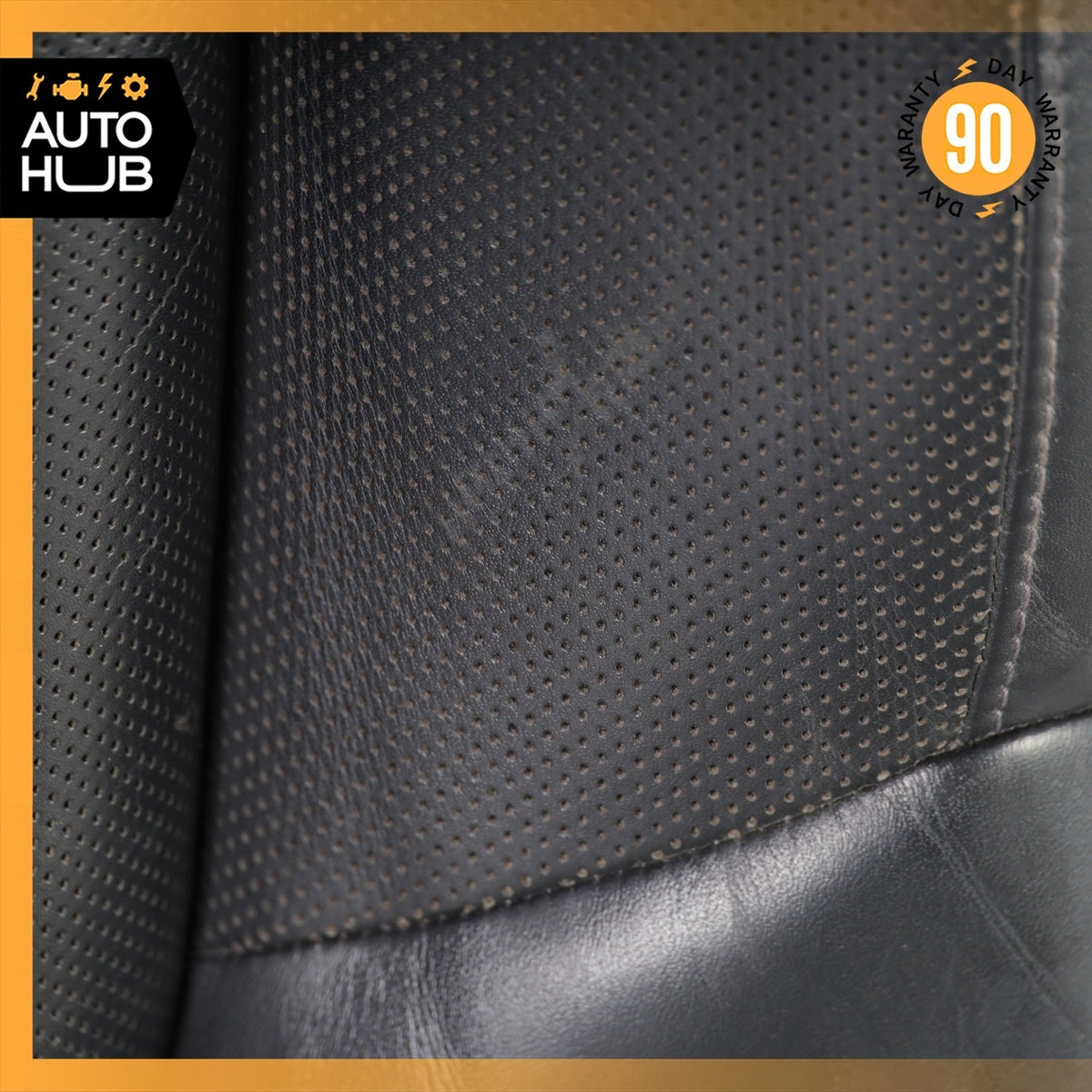 15-18 Porsche Macan 95B Front Right Lower Bottom Seat Cushion Leather Black OEM - photo 9
