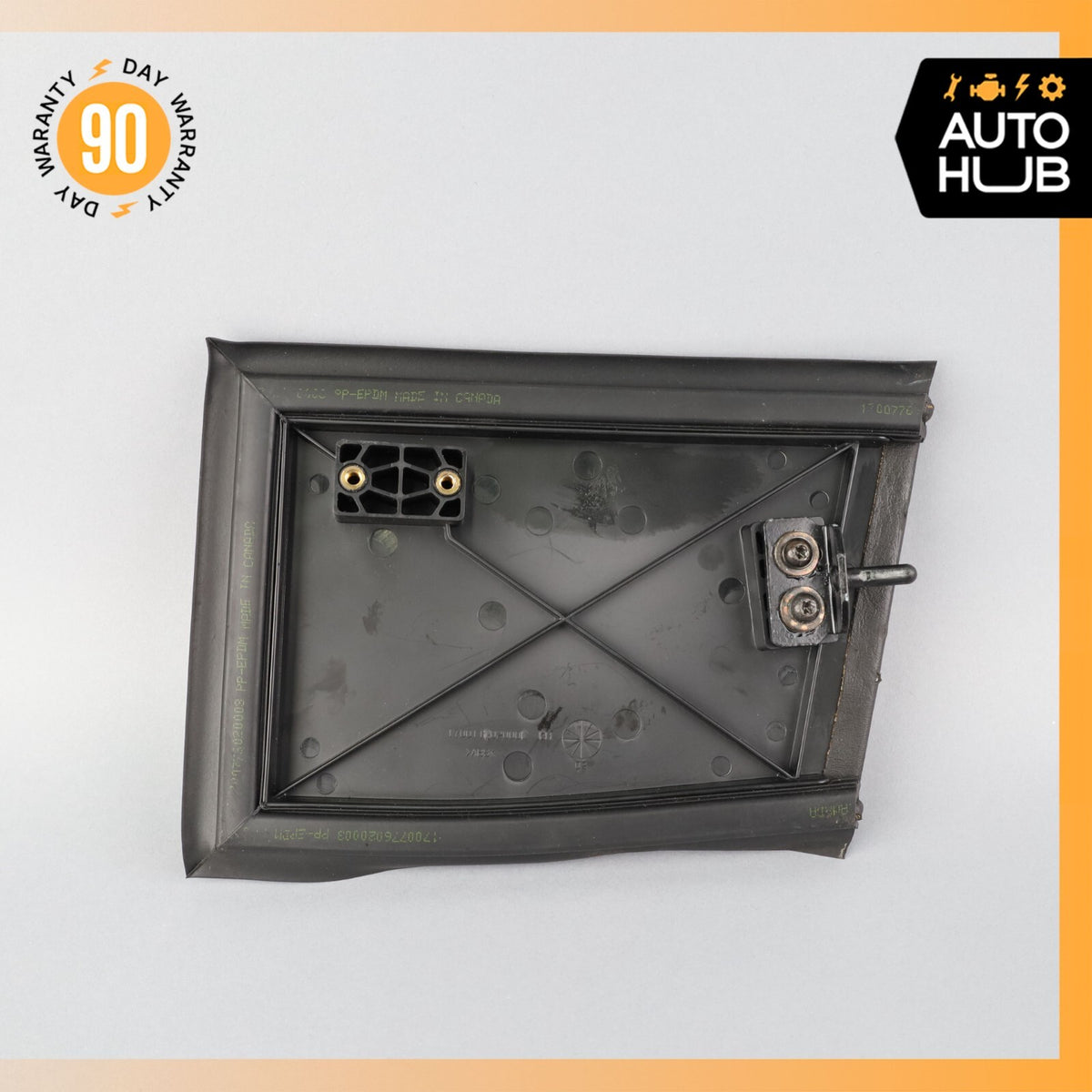 04-09 Cadillac XLR Left Driver Side Hard Top Hinge Cover Flap Trim Black OEM - photo 4